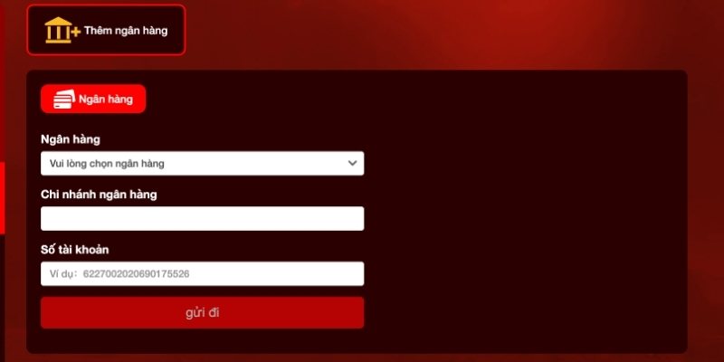 Thao tác liên kết ngân hàng siêu đơn giản cho người chơi
